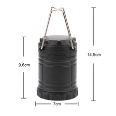 Mini 3*COB Tent Lamp LED Portable Lantern TelescopicTorch Camping Lamp Waterproof