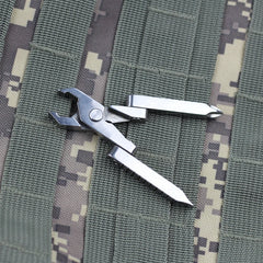 Swiss Tech 6 in 1 Multi - function Outdoor Tool Clamp Mini - pliers Portable Folding Tool