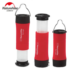 Naturehike Portable Mini CREE R2 LED Zoomable Flashing Camping Lantern Outdoor LED