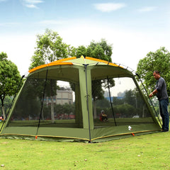 New Big Space High Quality Sunscreen Anti-mosquito Rainproof Windy Outdoor Camping