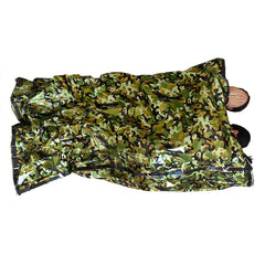 Camouflage Survival Emergency Sleeping Bag Thermal Keep Warm Waterproof Mylar
