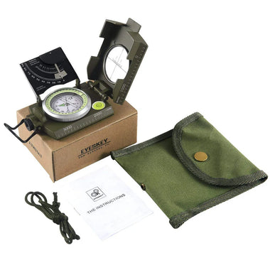 Mulitifunctional Eyeskey Survival Military Compass Camping Hiking Compass Geological
