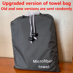 Zipsoft Microfiber Travel Towel Beach Sports Bag Fast Drying Swimming Gym Camping