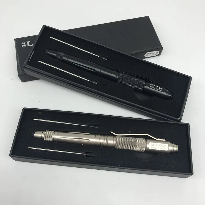LAIX Self Defense Tactical Pen Attach Head Capacitive pen EDC Gear Multi-function Pens