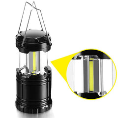 Mini 3*COB Tent Lamp LED Portable Lantern TelescopicTorch Camping Lamp Waterproof