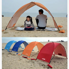 Lightweight Portable Sun Shelter Beach Tent Summer Outdoor Garden Sun Awning