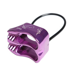 XINDA Professional Rappel ATC Belay Device Aluminum 25KN Descender Outdoor