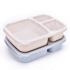 Japanese Lunch Boxs Leak-Proof 3 Grid With Lid Camping Picnic Portable Plastic Food