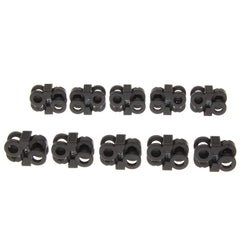 10pcs Rapid Shoelaces Convenient Antiskid Shoes Molle Tactical Backpack