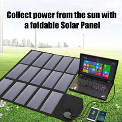 ALLPOWERS 100W 18V 12V Portable Solar Panel Foldable Solar Battery Charger for Laptop