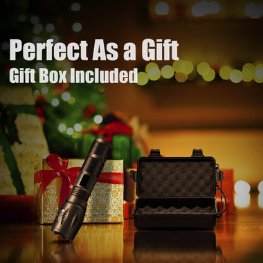 LED Flashlight Ultra Bright Torch T6/L2//V6 5 Lighting Modes lanterna Zoom Powerful