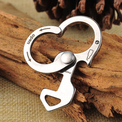 Multifunction Outdoor Camping Hand Tool Fish Survival EDC Gear Mini Pocket Ultra