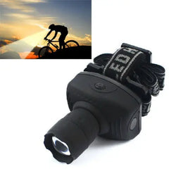 8000 Lumens LED Headlight Headlamp Flashlight Frontal Lantern Zoomable Head Torch