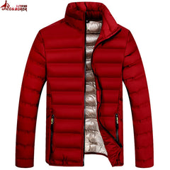 New Men`s Windbreaker Motorcycle Winter Jacket Men Camping Parkas Coats Streetwear