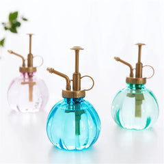 350ml Retro Watering Pot Flower Antique Plastic Glass Bronze Style Plants Shower Crafts