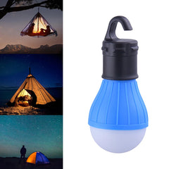 Portable outdoor Hanging 3LED Camping Lantern Soft Light LED Camp Lights Bulb Lamp