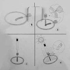 Outdoor Survival Tools for Fire Gas Stove Solar Lighters Flint Emergency Tool Travel Kits