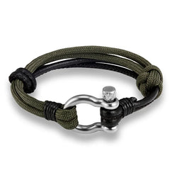 New Arrival Fashion Jewelry navy style Sport Camping Parachute cord Survival Bracelet