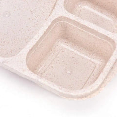 Japanese Lunch Boxs Leak-Proof 3 Grid With Lid Camping Picnic Portable Plastic Food