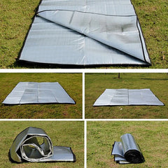 Ultralight Waterproof Camping Mat Picnic Blanket Beach Mattress Sleeping Pad Aluminum
