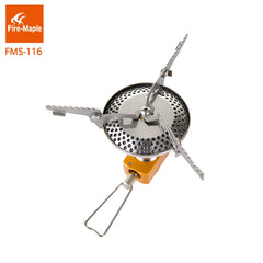 Fire Maple Outdoor Gas Stove One-Piece Stainless Big Burner Camping Equipment Folding