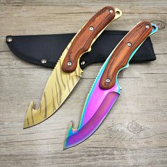 Dropship 5Cr15MoV Steel  CS GO Gut Knifes Counter Strike Tactical Fixed Blade Hunting