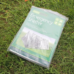 Argent Emergency Shelter Tent Outdoor Ultralight Portable Camping SOS Shelter Mylar
