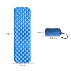 Air Mattress Inflatable Bed for Tent Portable Ultralight Sleeping Pad Air Bed Moistureproof