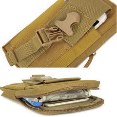 Women Men Mini Outdoor Camping Bags Waterproof 600D Nylon Military Tactical Molle