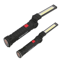 5 Modes COB LED Work Light USB Rechargeable Magnetic Torch Flexible Inspection Lamp