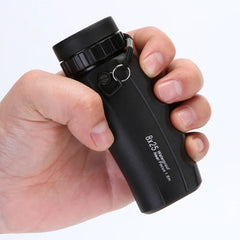 Hot Selling HD Monocular Telescope Binoculars 8x25 Eyepiece Focus Optical Bak4 Prism