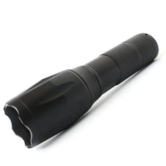 LED tactical flashlight torch 8000 Lumens XM-L2 U3 Zoomable self defense portable