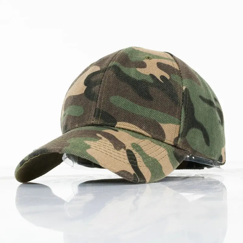 2017 Unisex Army Camo Cap Camouflage Baseball Hats For Men Blank Desert Camo