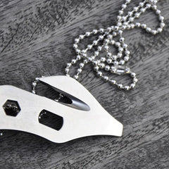 5 in 1 Outdoor Gadgets EDC Multifunction Portable Survival Kit Camping Knife Cutting Tools