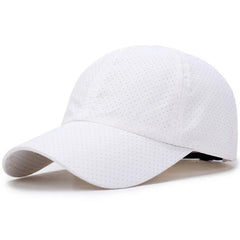 1pcs Baseball Cap Men Women  Summer Solid Thin Mesh Portable Quick Dry Breathable