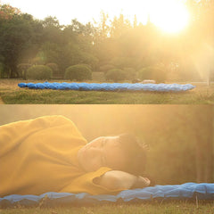Air Mattress Inflatable Bed for Tent Portable Ultralight Sleeping Pad Air Bed Moistureproof