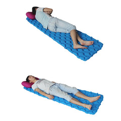 Air Mattress Inflatable Bed for Tent Portable Ultralight Sleeping Pad Air Bed Moistureproof