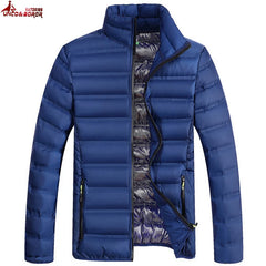 New Men`s Windbreaker Motorcycle Winter Jacket Men Camping Parkas Coats Streetwear