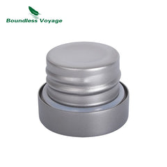 Boundless Voyage Titanium Water Bottle with Titanium Lid Outdoor Camping Cycling
