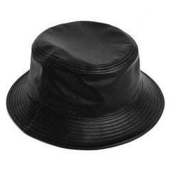 fashion genuine leather fishing cap brand casual bucket Hat out sun protection bonnie