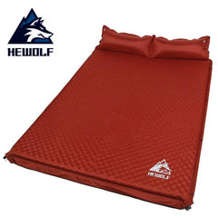 HEWOLF 2+1 spliced outdoor thick 5cm automatic inflatable cushion pad outdoor tent