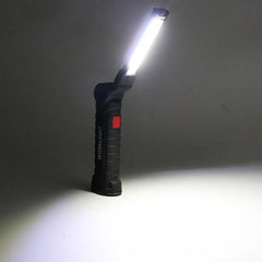 5 Modes COB LED Work Light USB Rechargeable Magnetic Torch Flexible Inspection Lamp