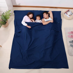 Lightweight Sleeping Bag Liner Portable Sleeping Sack Outdoor Camping Hotel Travel