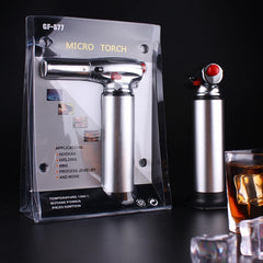 Kitchen Outdoor Baking BBQ Lighter Spray Gun Torch Pipe Gas Jet Windproof Camping