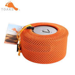 TOAKS Outdoor Titanium 900ml Pot Camping Cooking Pots Picnic Ultralight Titanium Pot