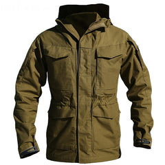 M65 UK US Jackets Mens Outdoor Hiking Camping Waterproof Jacke Hoodie Sports