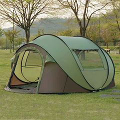 New Style Pop Up Ultralarge 4~5 Person Fully Automatic Speed Open With Mosquito Net