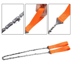 Portable Chain Saw Cutting Machine Handheld Survival Emergency Chainsaw with Bag