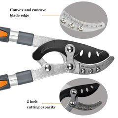 AIRAJ Pruning Shears Garden Tree High Branch Pruning Tool Long Reach Aluminium