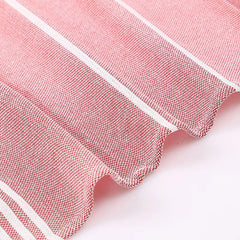 Beach Towel Turkish Bath Towel Striped Cotton Tassel Towel Travel Camping Sauna Beach